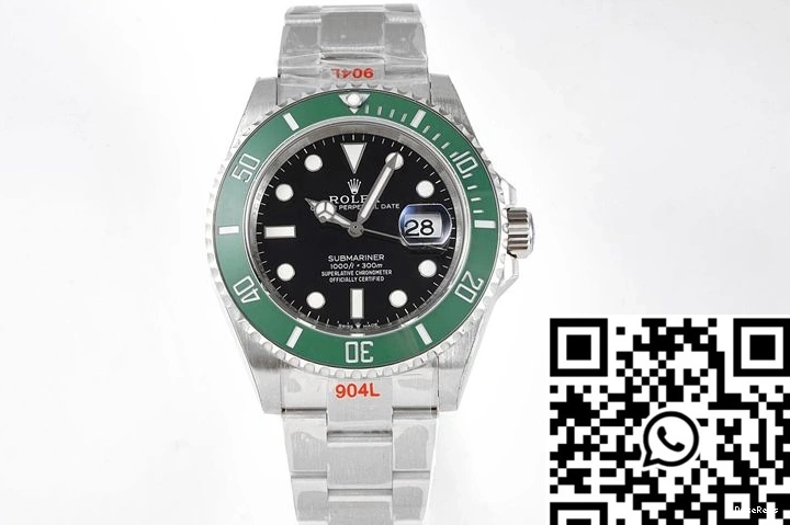 M126610LV-0002 41MM Factory ROF Rolex Black Submariner Date Dial 0825